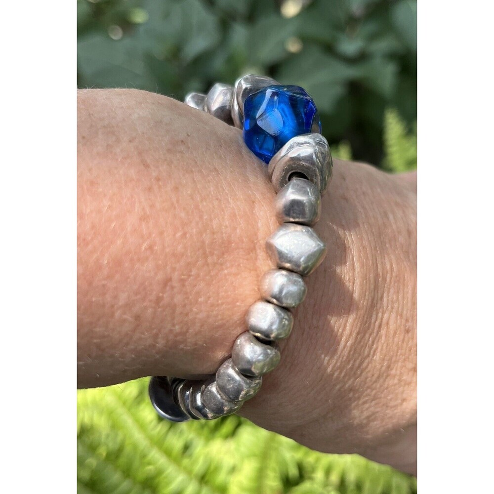 1 PARA MI Leather Beaded Toggle Bracelet COUNTERCURRENT